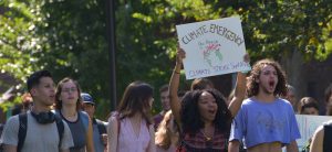 Wesleyan students participate in the Global Climate Strike