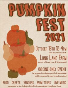 2021 Pumpkin Fest poster